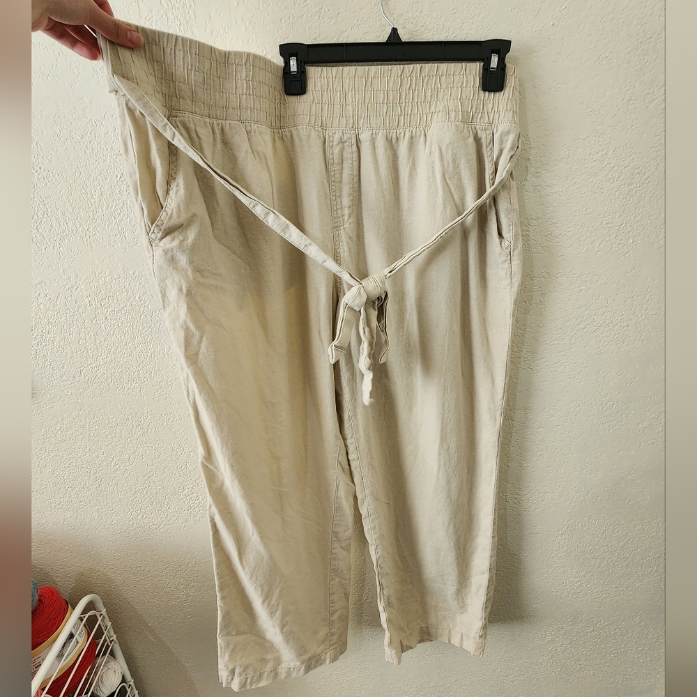 Linen pants for summer!